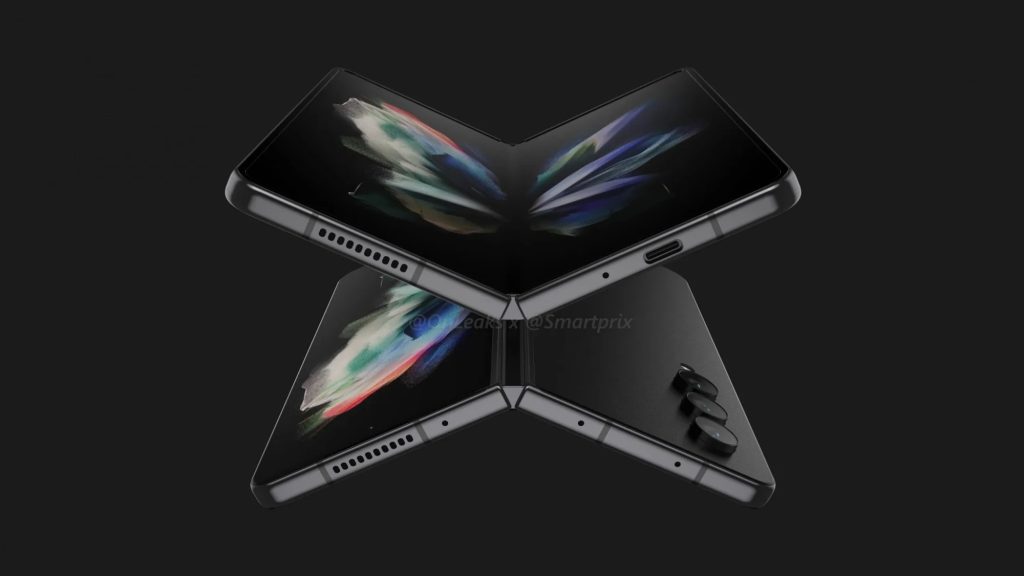 Render galaxy z fold 4