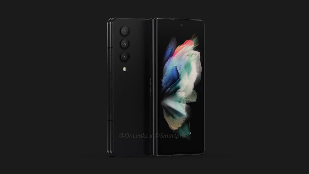 Render galaxy z fold 4