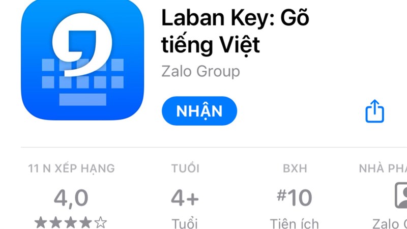 Sử dụng ứng dụng Laban Key