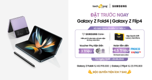 Đặt trước Galaxy Z Fold 4 | Z Flip 4 nhận ưu đãi khủng đến 7,5 triệu tại Bạch Long Mobile
