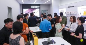 Không khí khai trương Bạch Long Samsung Premium Store đầu tiên tại quận 5