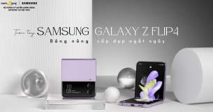 Trên tay Samsung Galaxy Z Flip4: Bảng nâng cấp đẹp ngất ngây