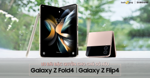 Ưu đãi dành cho chủ sở hữu Samsung Galaxy Z Fold4 5G và Z Flip4 5G