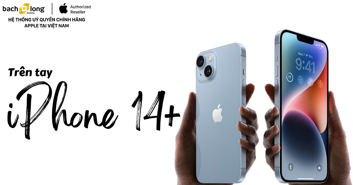 iPhone 14 Plus: iPhone 14 Plus sẽ là sự lựa chọn hoàn hảo cho những ai yêu thích smartphone có màn hình lớn cùng nhiều tính năng vô cùng hấp dẫn. Với thiết kế đẹp mắt và hiệu năng mạnh mẽ, ấn tượng của chiếc điện thoại này sẽ chắc chắn khiến bạn không thể rời mắt khỏi những hình ảnh chụp với nó.