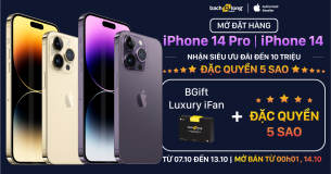 Bạch Long Mobile cung cấp đặc quyền VIP 5 sao cho khách đặt hàng iPhone 14 Series