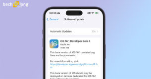 Hướng dẫn nâng cấp iOS 16.1 Beta  4, cải tiến Dynamic Island và nhiều tính năng hấp dẫn
