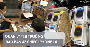 Quản lý thị trường TP.HCM rao bán 42 chiếc iPhone 14 tang vật với giá hơn 1,4 tỷ đồng