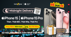 “Midnight Delivery 15”: Giao Hàng Xuyên Đêm – Sở Hữu iPhone 15 series Sớm Nhất Việt Nam.