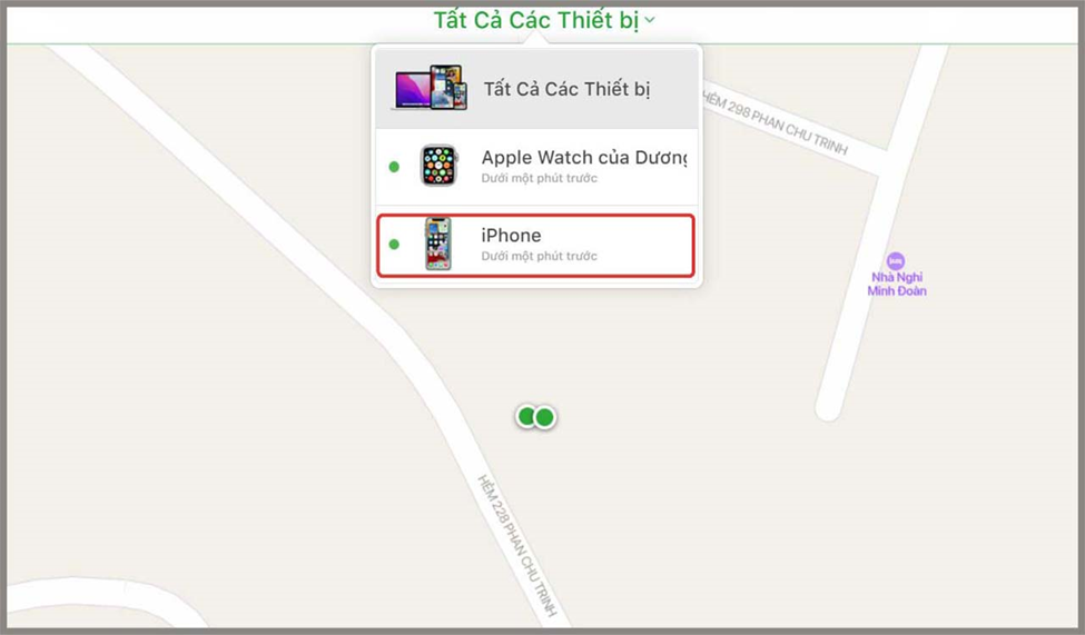 Cách tìm iPhone bị mất qua iCloud: Dễ dàng xác định vị trí máy trên bản đồ
