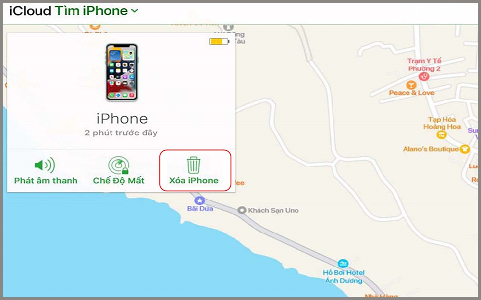 Cách tìm iPhone bị mất qua iCloud: Dễ dàng xác định vị trí máy trên bản đồ