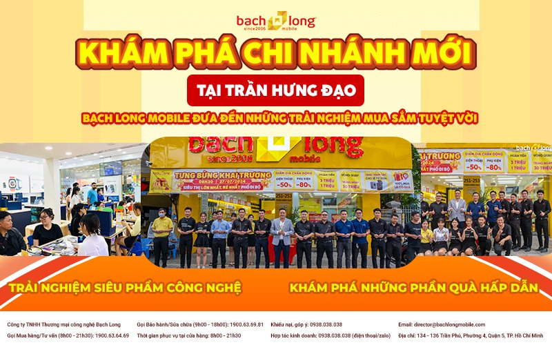 khám phá chi nhánh mới tại trần hưng đaọ