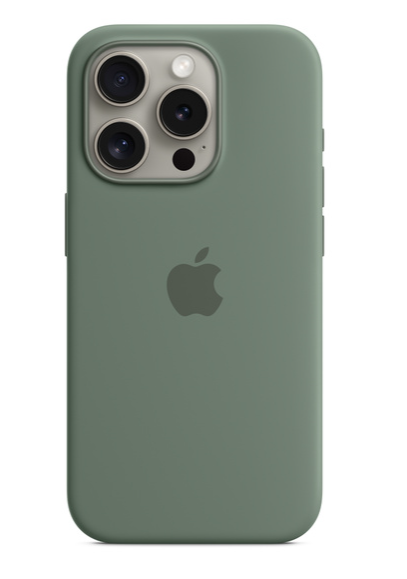 Ốp Lưng Silicon MagSafe cho iPhone 15 Pro Max  - Chính Hãng Apple VN