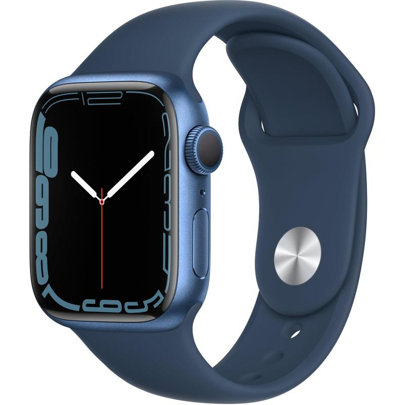 Apple Watch Series 7 (GPS) 41mm Viền Nhôm, Dây Cao Su Chính Hãng 99%