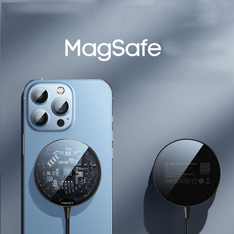 Đế Sạc QUICK MagSafe Wireless ice Crystal 15W Explorer
