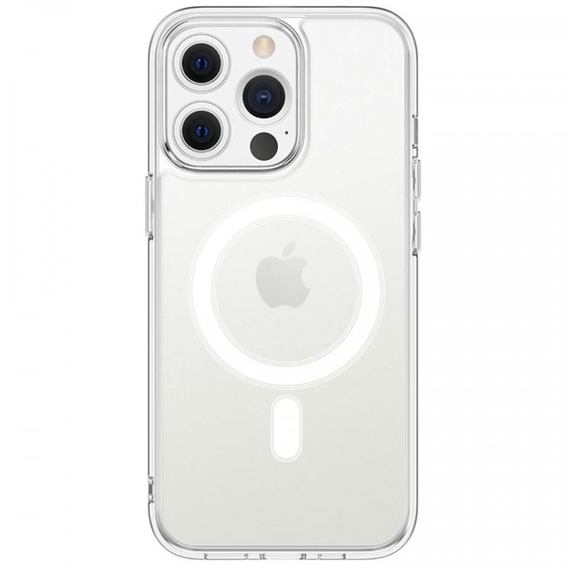  Ốp lưng MagSafe iPhone 14 Pro Mipow Tempered Glass Transparent - MGC14C