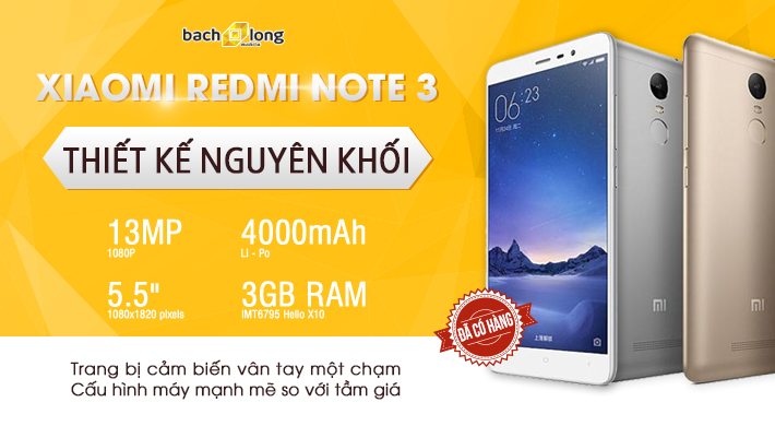 Xiaomi Redmi Note 3 - 32GB