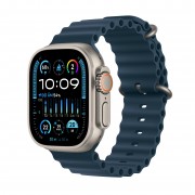 Apple Watch Ultra 2 (Cellular) 49mm Viền Titanium, Dây Cao Su Ocean Chính Hãng