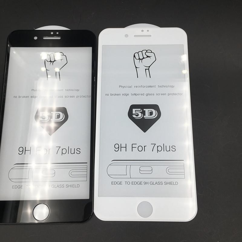 Md Cường Lực 5D Trắng Iphone 7 Plus Giá Rẻ - Bạch Long Mobile
