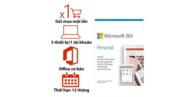 Phần mềm Microsoft Office 365 Personal Giá Rẻ - Bạch Long Mobile
