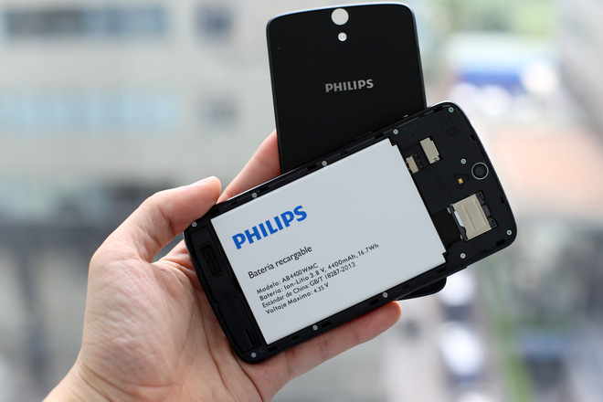 thoi-luong-pin-philips-v387