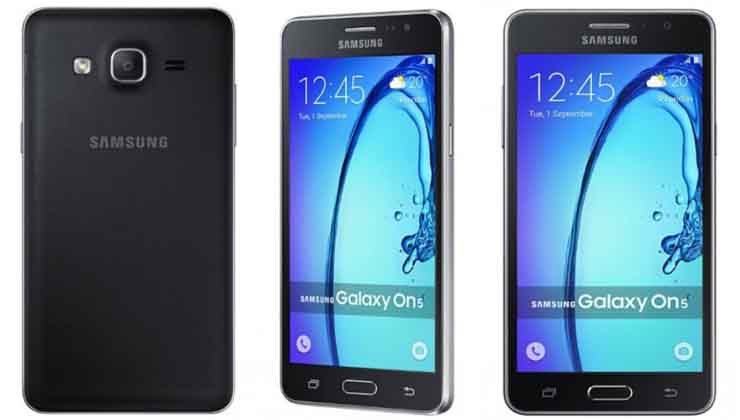 thiết kế Samsung Galaxy On5
