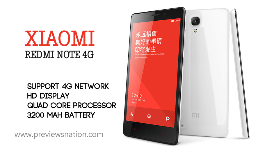 dung lượng pin Xiaomi Redmi Note 4G